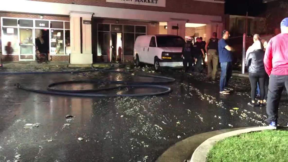 Suspicious fire causes damage to Gaithersburg businesses